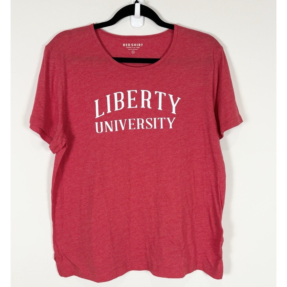 Liberty University XL Women's Red Graphic Logo Tshirt